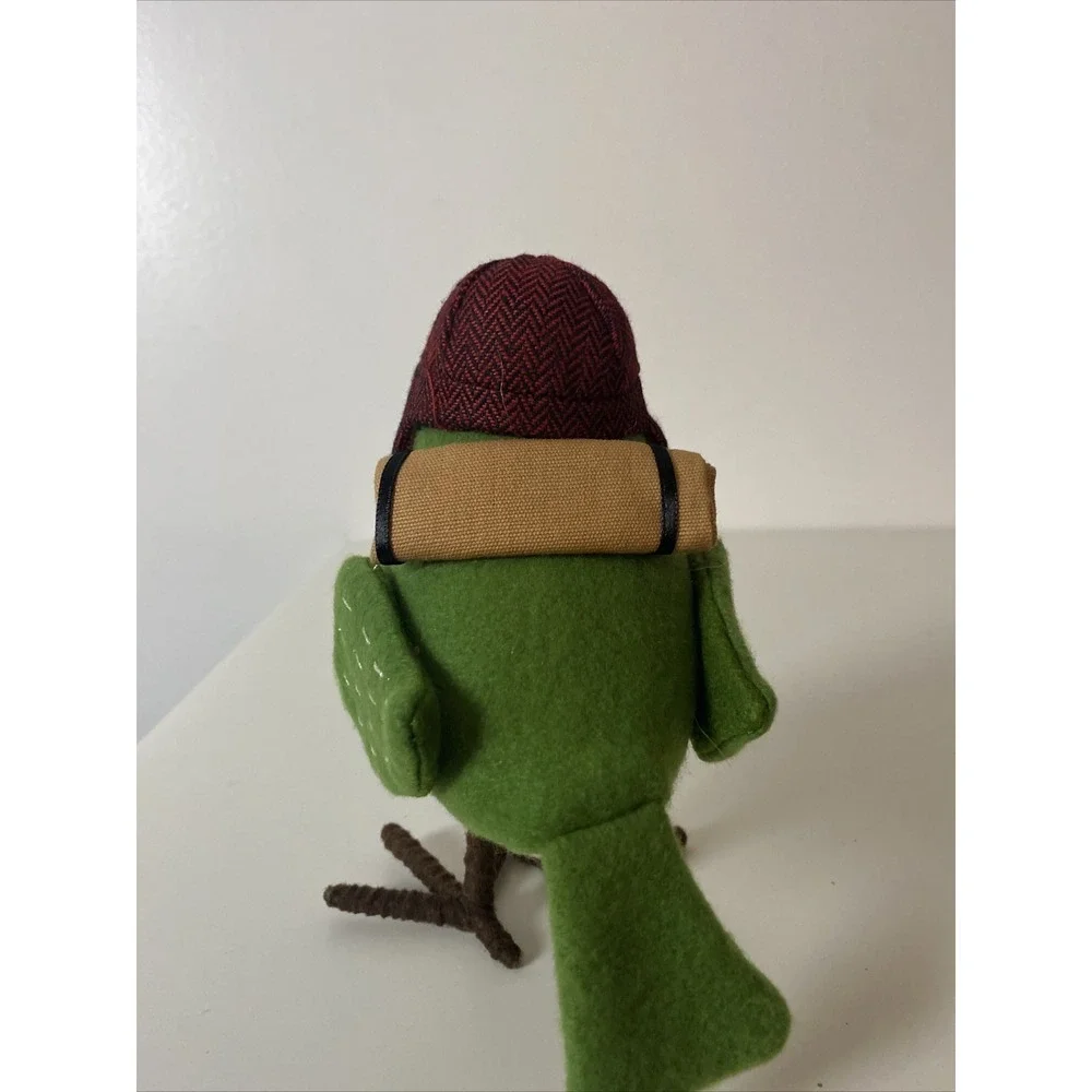 Target Felt CAMPER Bird 2016 Green Featherly Friends Fall Christmas Wondershop